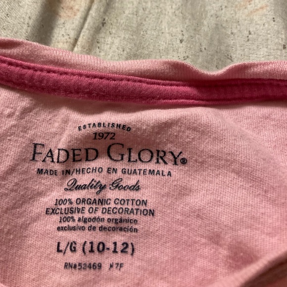 Faded Glory and Total Girl Two Shirt BUNDLE - Picture 14 of 15